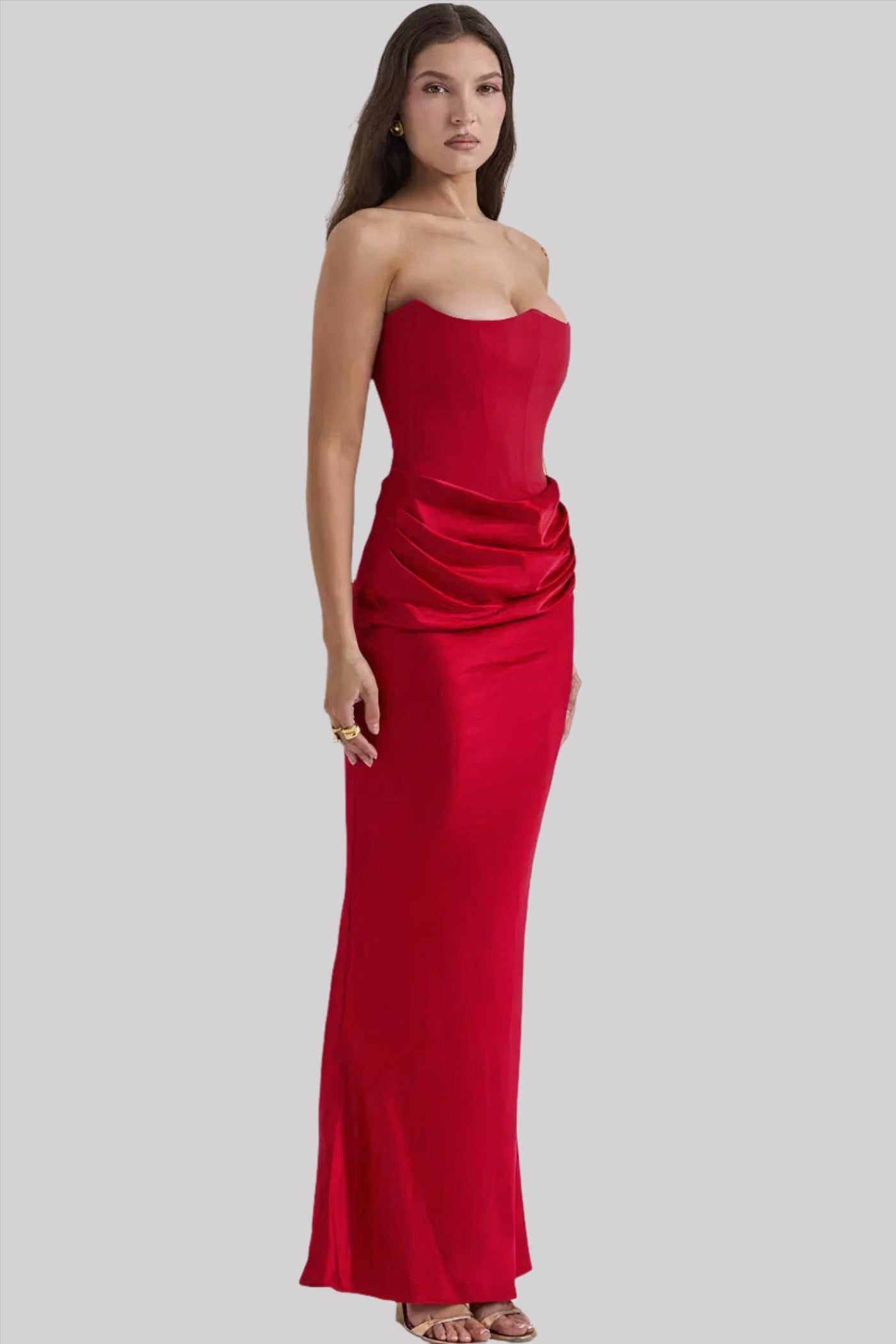 Adriana - Strapless Evening Gown