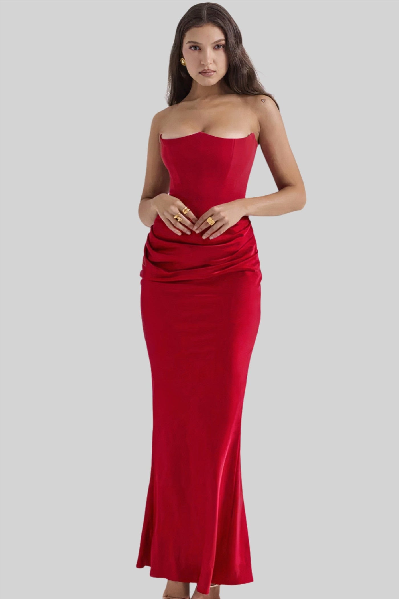 Adriana - Strapless Evening Gown