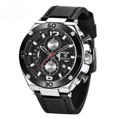 Quartz multifunction sports chronograph watch