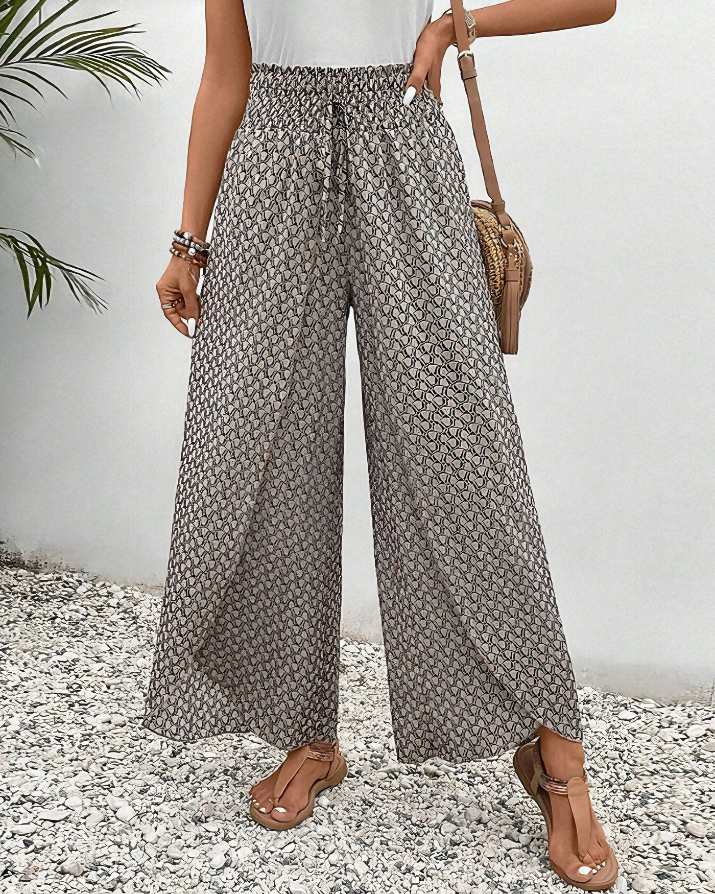 SAHAR| RELAXED WIDE-LEG PANTS