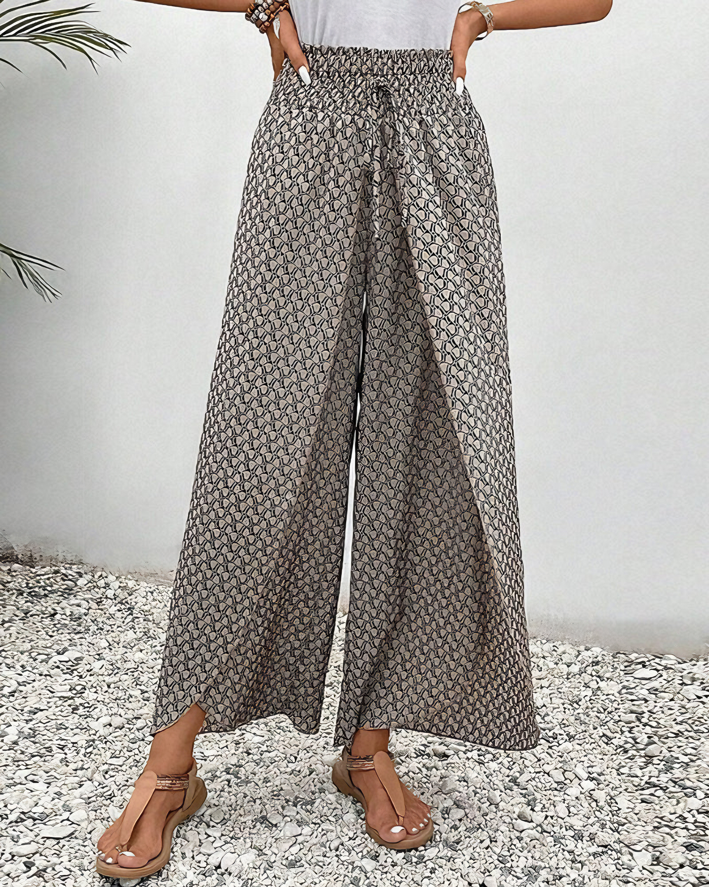 SAHAR| RELAXED WIDE-LEG PANTS