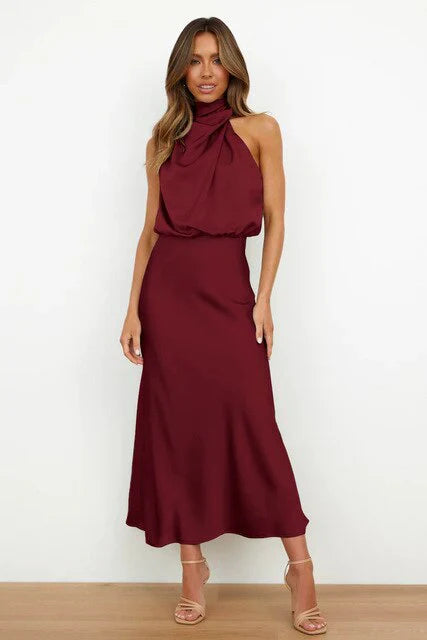 Marry - Off-Shoulder Midi Dress