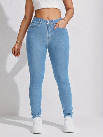 Sophia™ - Slim-Fit Khaki Stretch Jeans