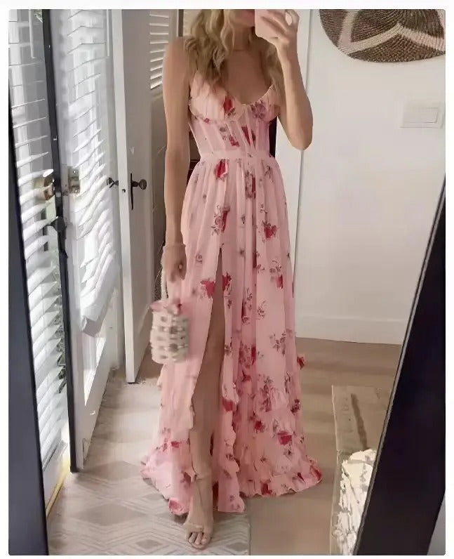 Lina - Graceful Printed Dress