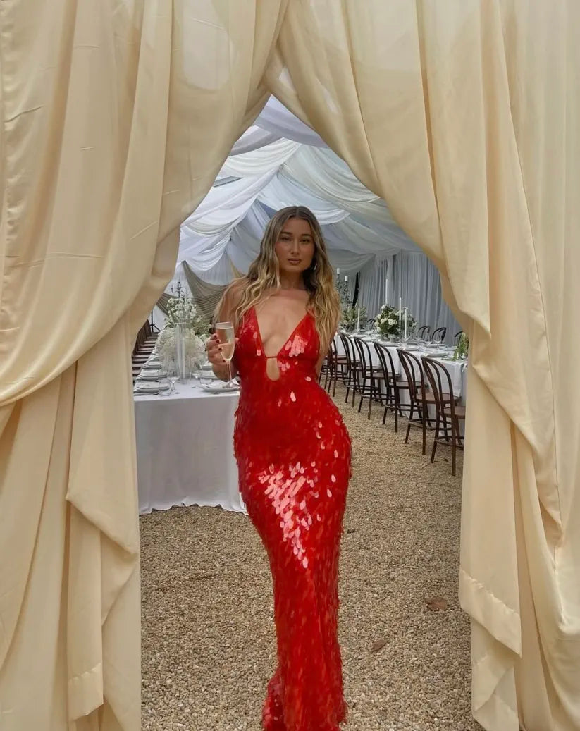 Lumina - Sparkling Mermaid Maxi Dress