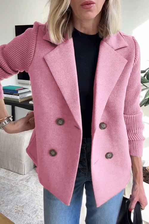 Amora | Elegant Knit-All seasonal  Blazer