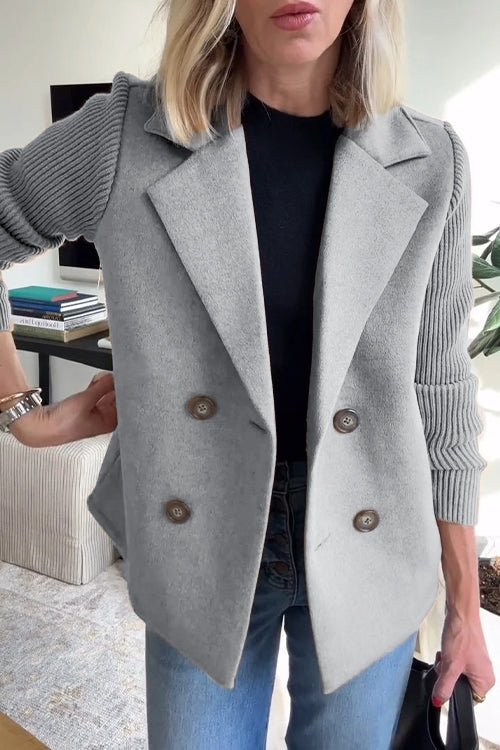Amora | Elegant Knit-All seasonal  Blazer