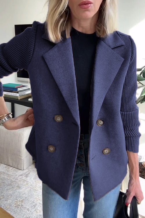 Amora | Elegant Knit-All seasonal  Blazer