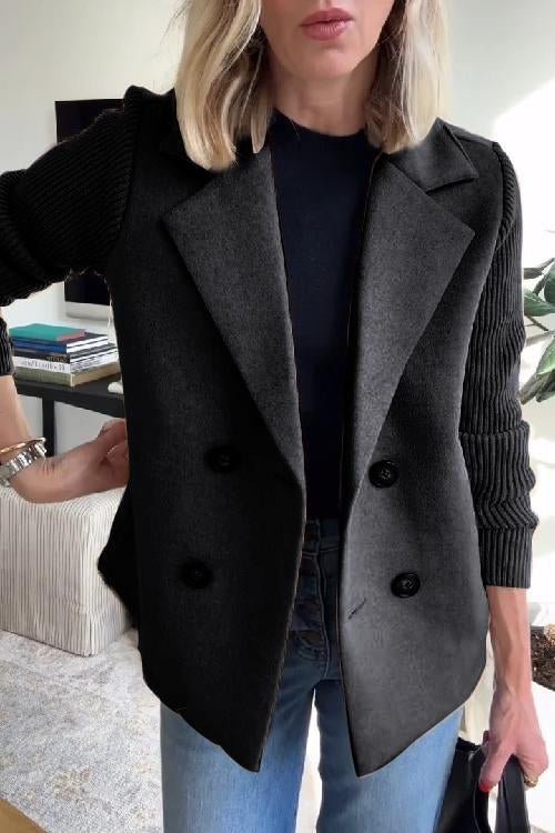 Amora | Elegant Knit-All seasonal  Blazer
