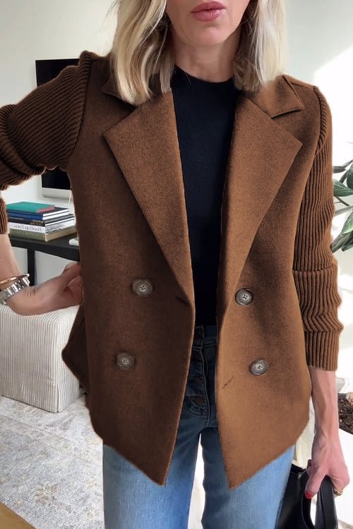 Amora | Elegant Knit-All seasonal  Blazer