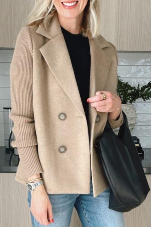 Amora | Elegant Knit-All seasonal  Blazer