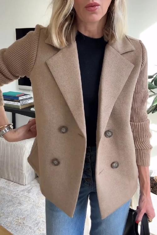 Amora | Elegant Knit-All seasonal  Blazer