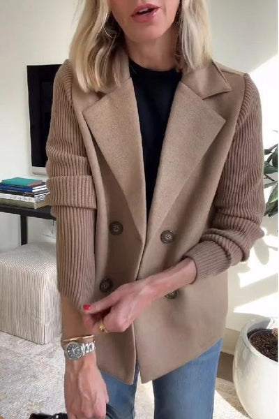 Amora | Elegant Knit-All seasonal  Blazer
