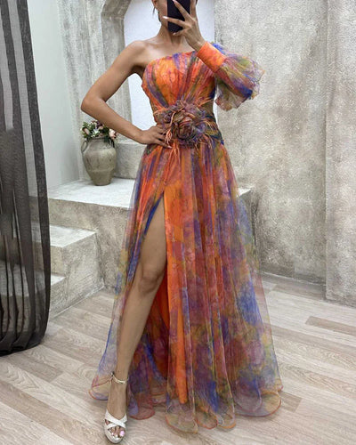 Tessa – Classic Split Maxi Dress