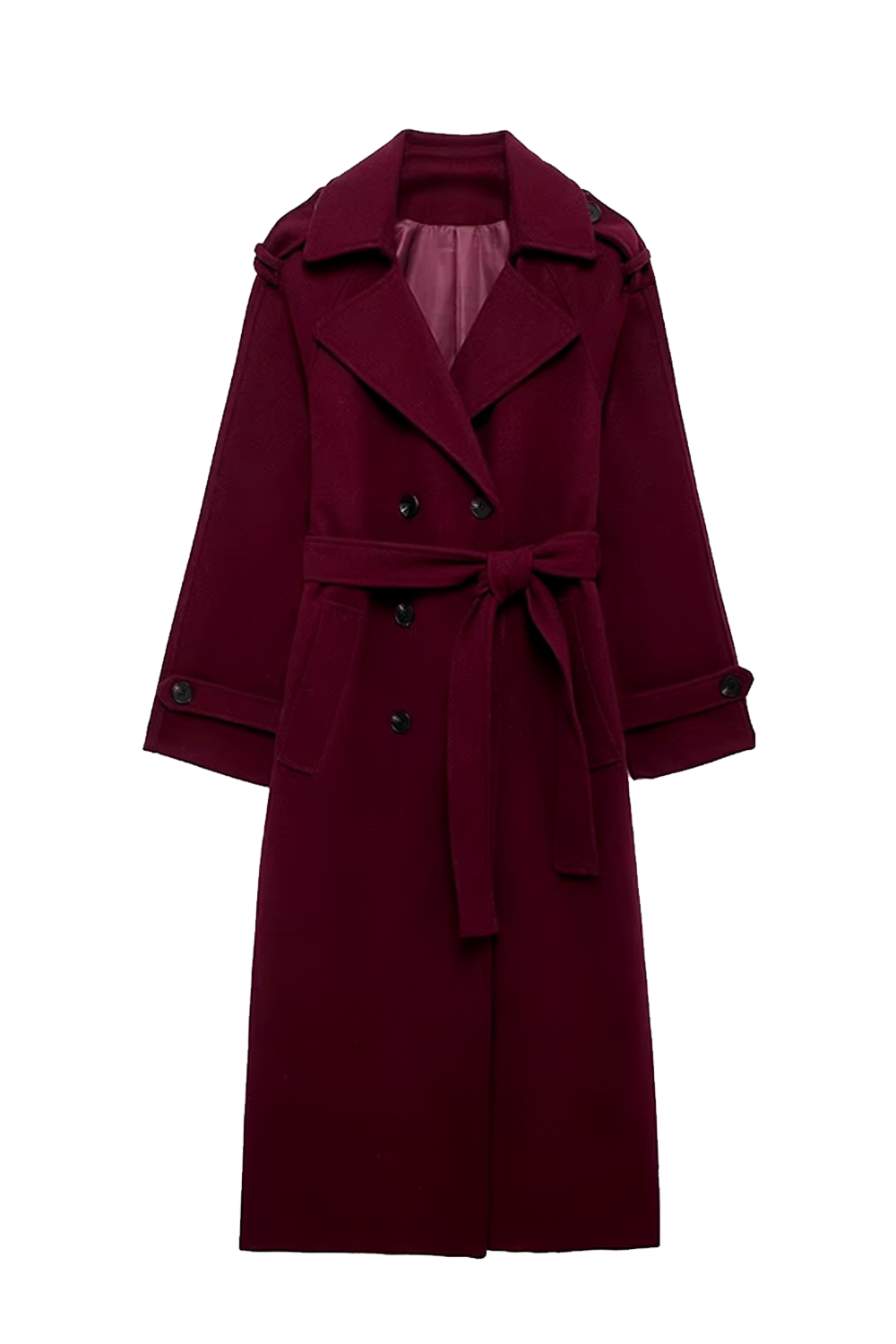 Julia / Burgundy Coat