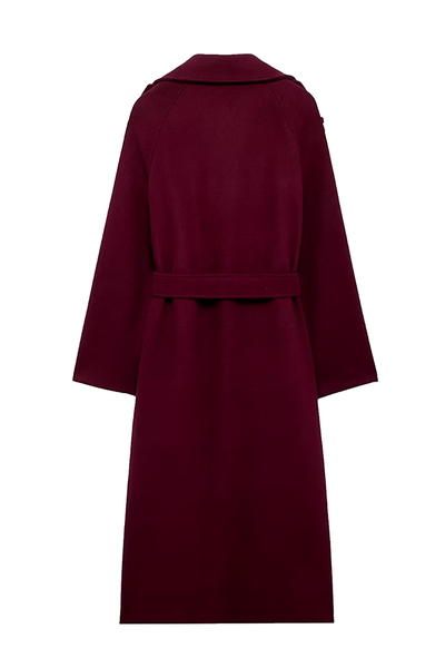 Julia / Burgundy Coat