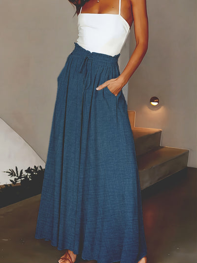 Isla™ - Elegant High-Waist Wide Leg Pants