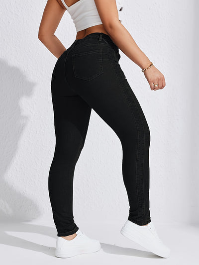 Sophia™ - Slim-Fit Khaki Stretch Jeans