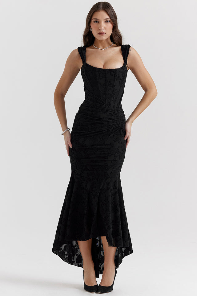 Celine - Tailored Elegant Midi Dress