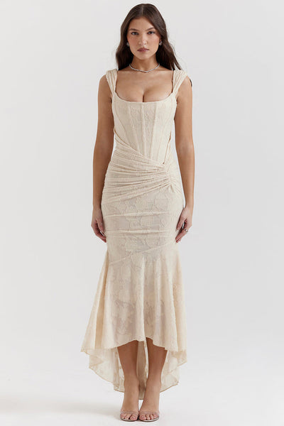 Celine - Tailored Elegant Midi Dress
