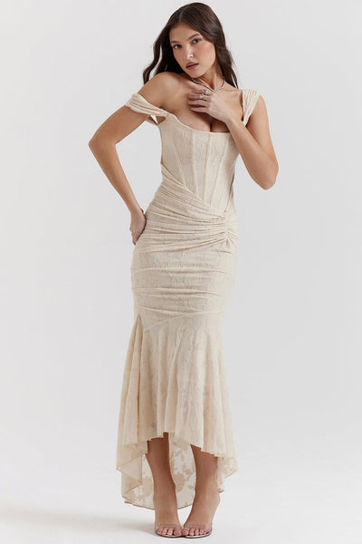 Celine - Tailored Elegant Midi Dress