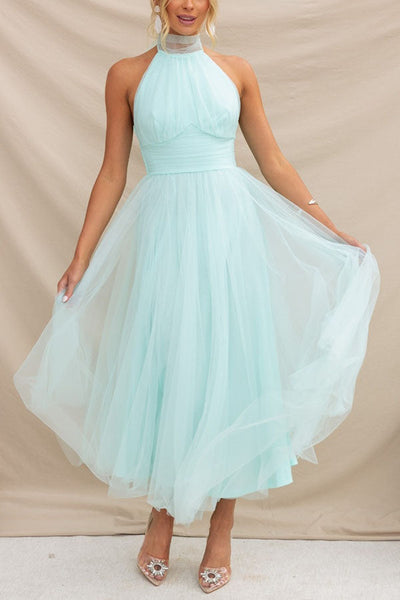 Ella - Whimsical Tulle Midi Dress