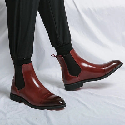 Dallas Leather Chelsea Boots