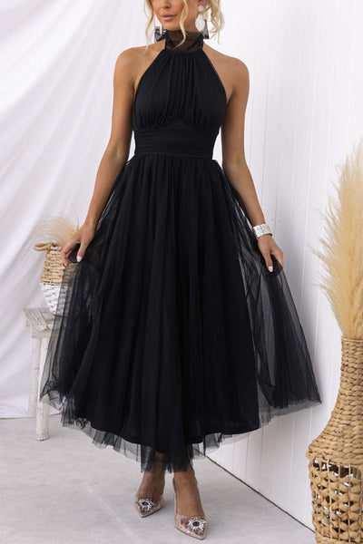 Ella - Whimsical Tulle Midi Dress