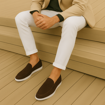 Oliver/Elegant Suede Loafers