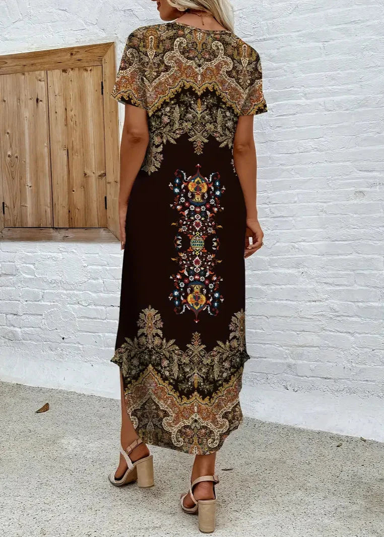 Aleena- Bohemian Chic Summer Dress