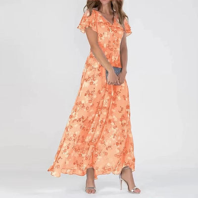 Amelia - Vibrant Maxi Dress