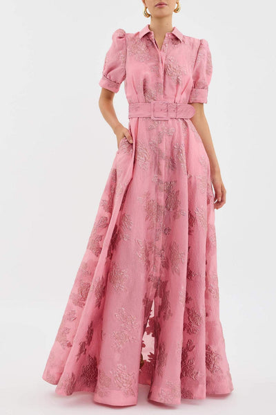 Bella | Short Puff Sleeves Dress