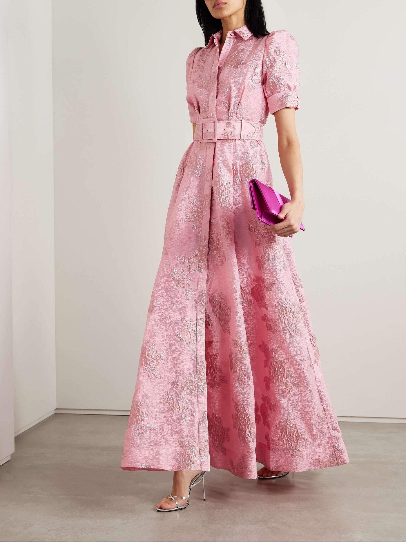 Bella | Short Puff Sleeves Dress