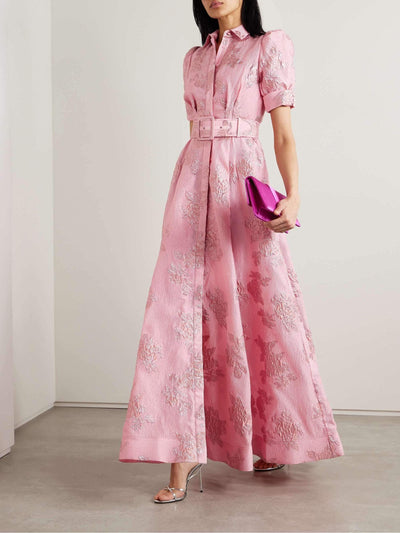 Bella | Short Puff Sleeves Dress