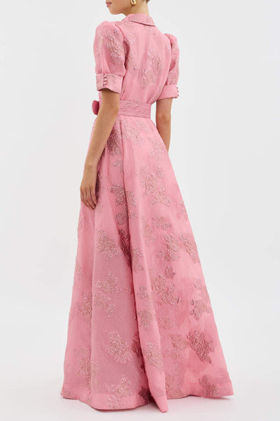 Bella | Short Puff Sleeves Dress