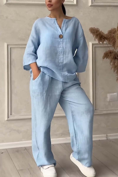LISA | STYLISH TUMMY COVERING TWO-PIECE SET