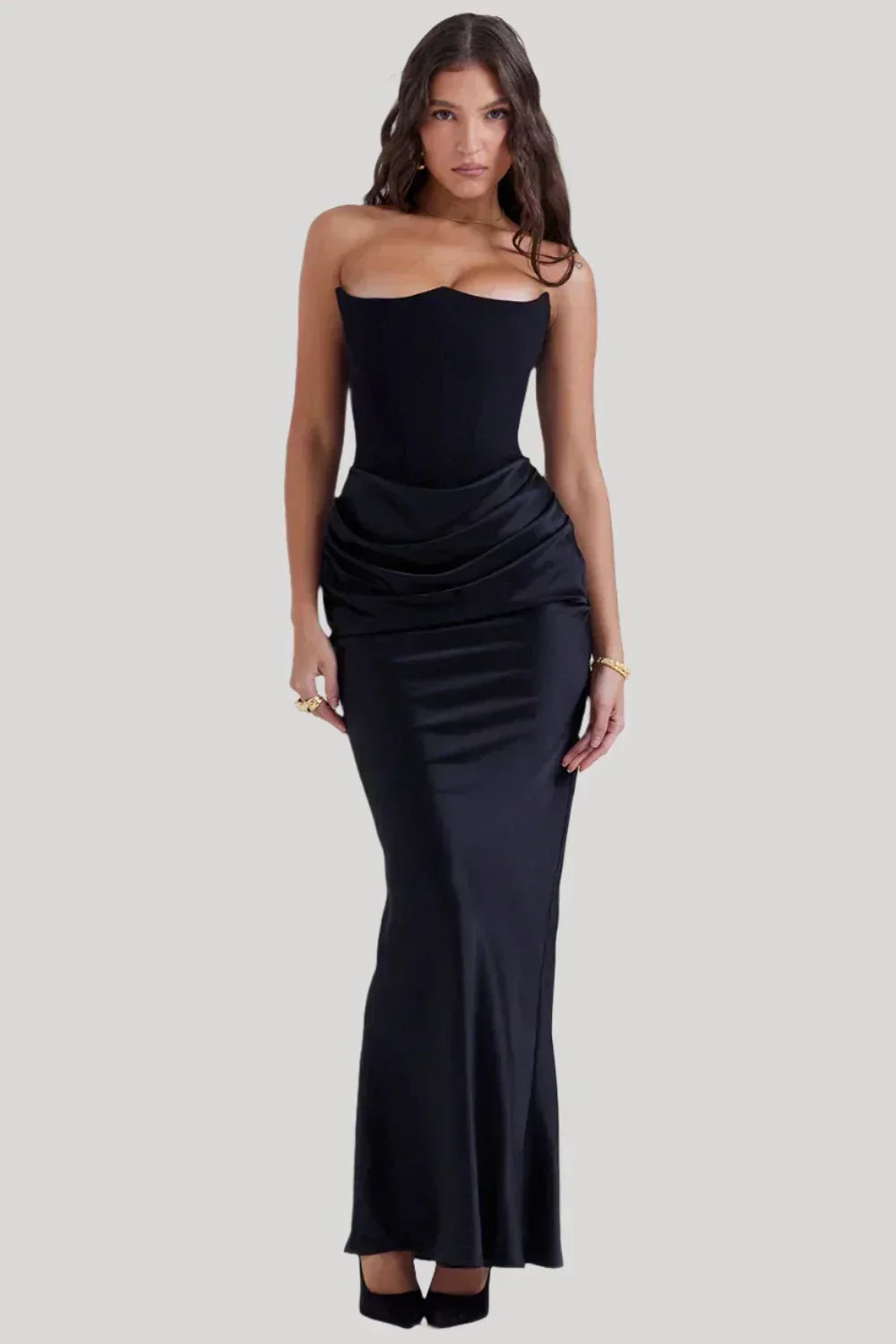 Adriana - Strapless Evening Gown