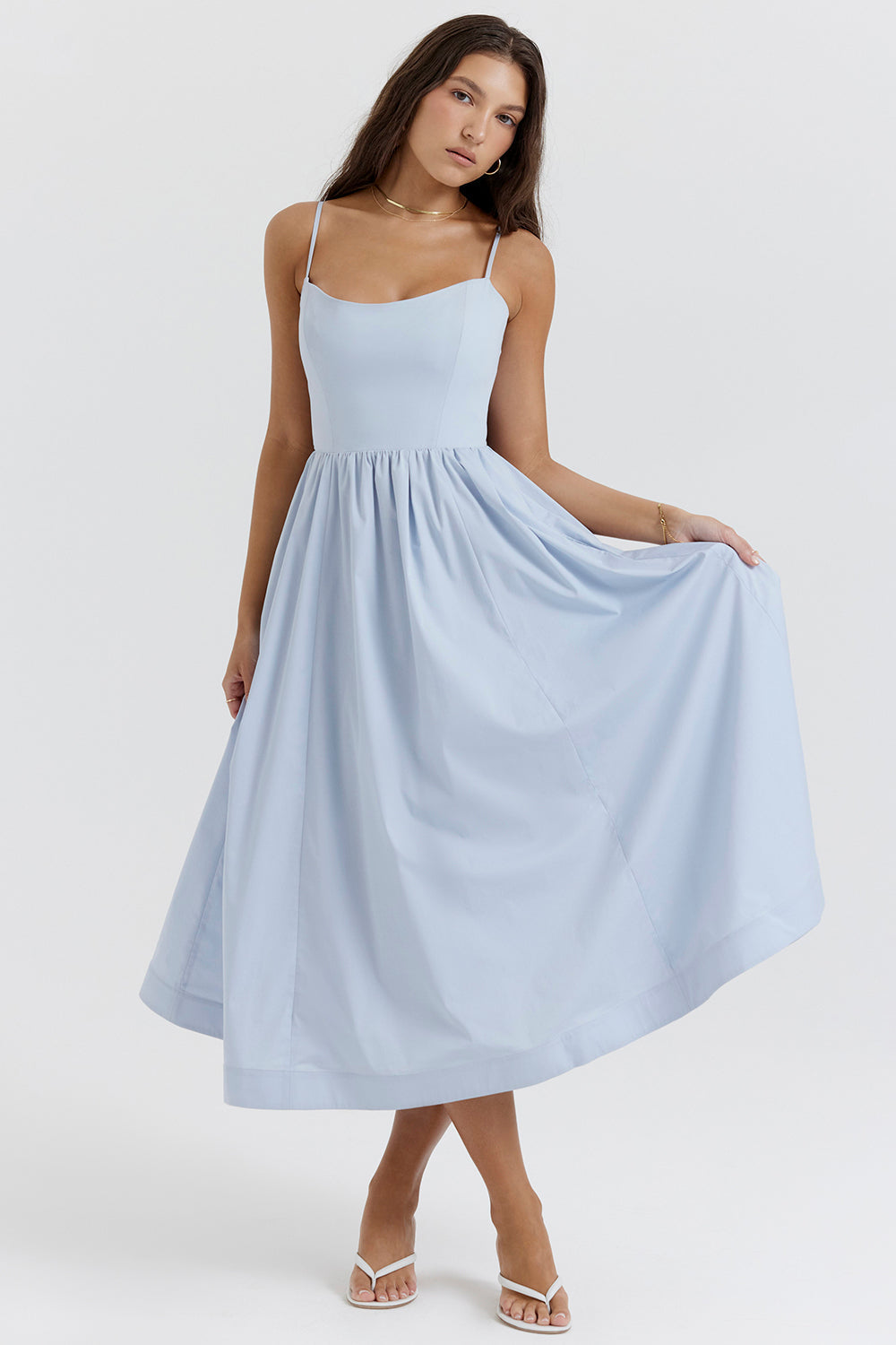 Eliana – Modern Elegant Midi Dress