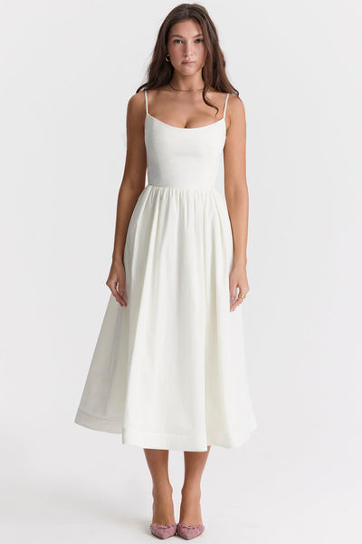 Eliana – Modern Elegant Midi Dress