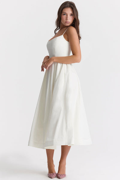 Eliana – Modern Elegant Midi Dress