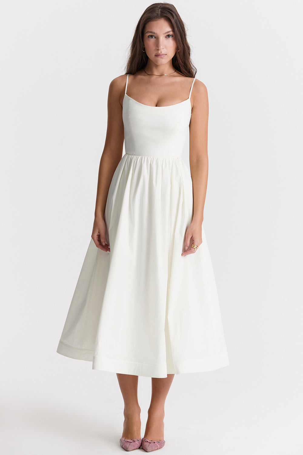 Eliana – Modern Elegant Midi Dress