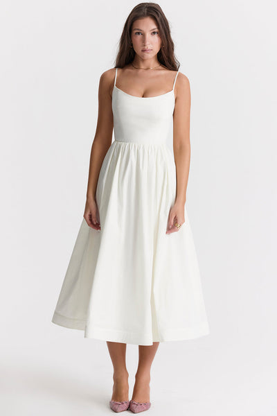 Eliana – Modern Elegant Midi Dress