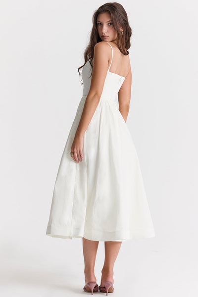 Eliana – Modern Elegant Midi Dress