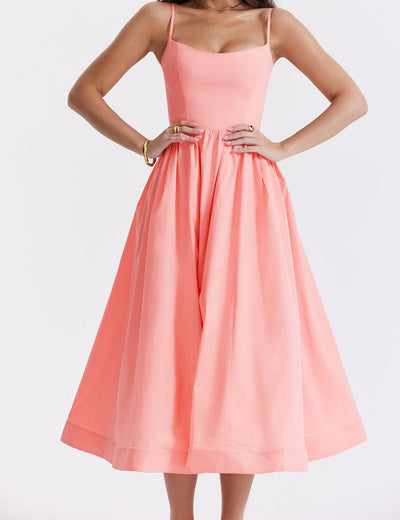 Eliana – Modern Elegant Midi Dress