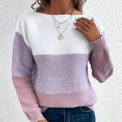 Clara™ – Classic Long-Sleeve Sweater