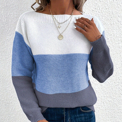 Clara™ – Classic Long-Sleeve Sweater