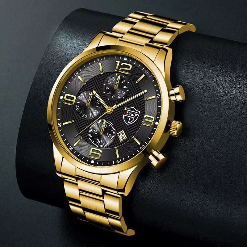 luxury men's watch for business people