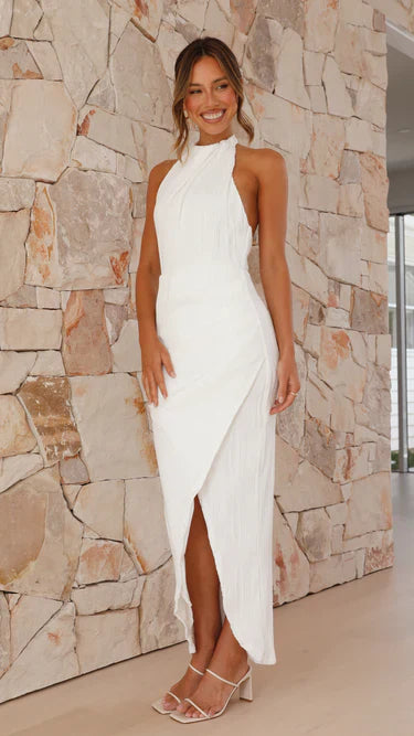 Shnaya - Pleated Midi Dress