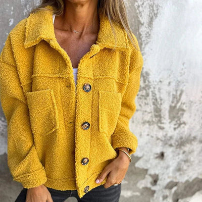 Dahlia -  Cozy Short sherpa jacket