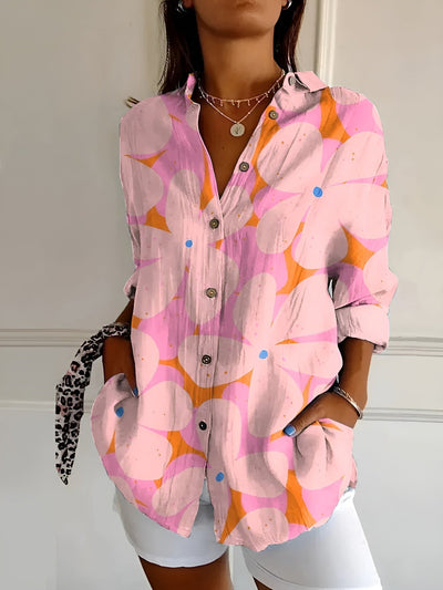 Amara™ - Easy Chic Button-Up Shirt